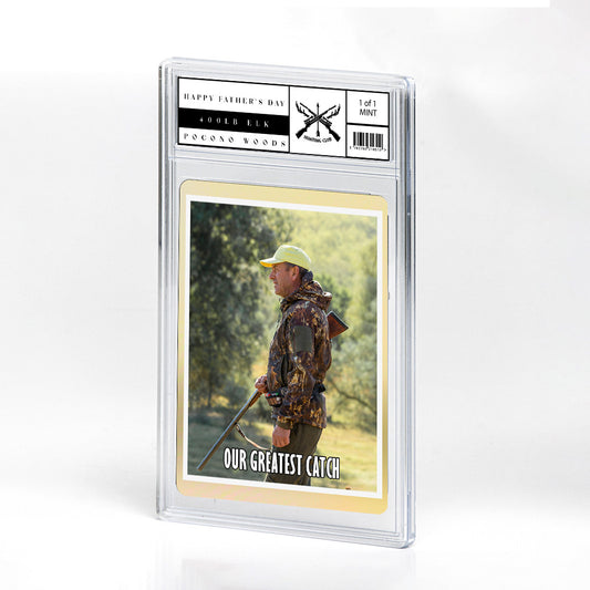 Personalized Dad Card Hunting