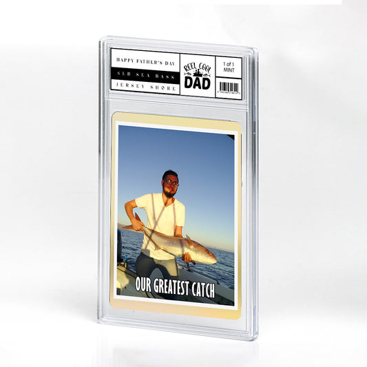 Personalized Dad Card Fishing